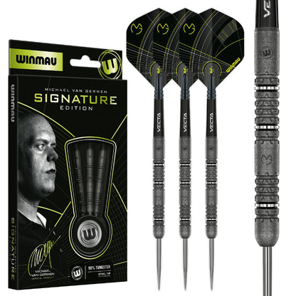 Winmau Steel Dart Set Michael Van Gerwen Signature Edition