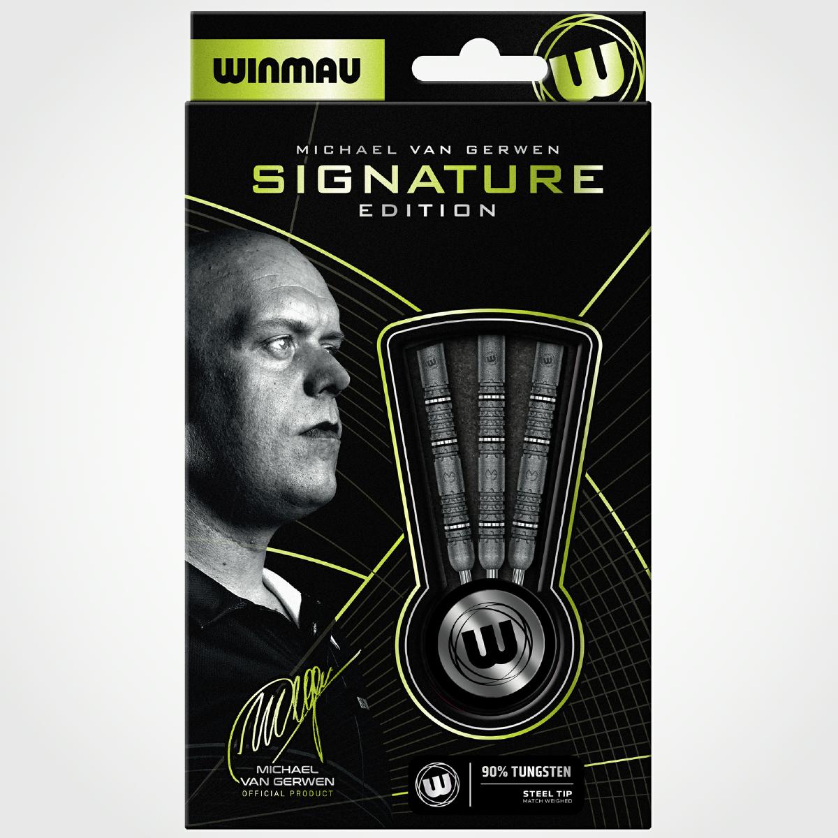 Winmau Steel Dart Set Michael Van Gerwen Signature Edition