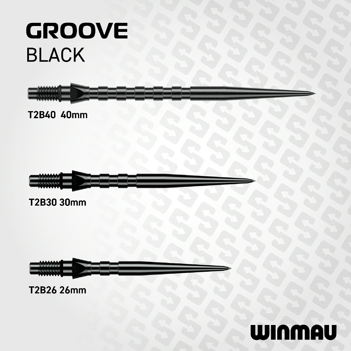 Winmau Switch Point Groove Black