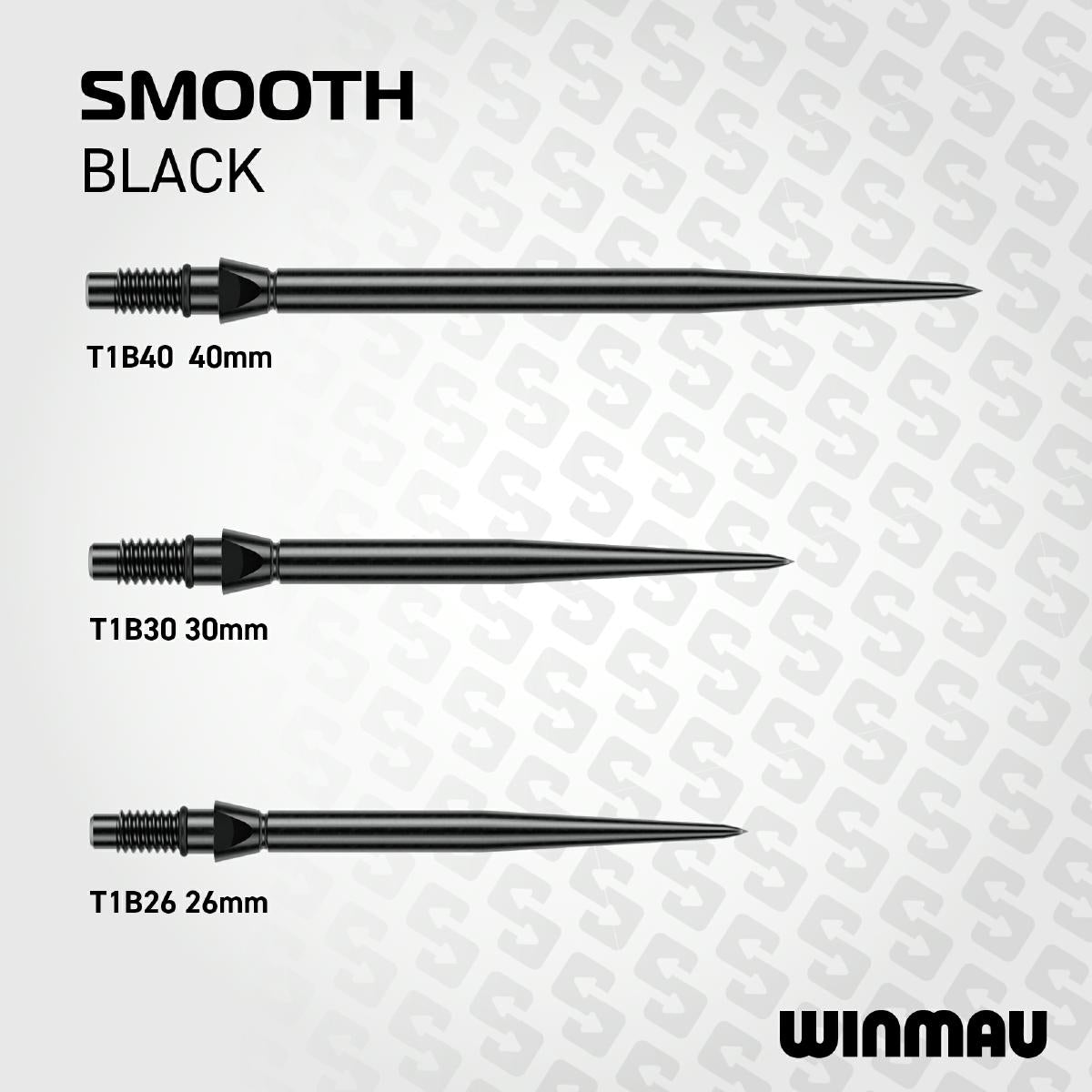 Winmau Switch Point Smooth Black