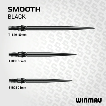 Winmau Switch Point Smooth Black