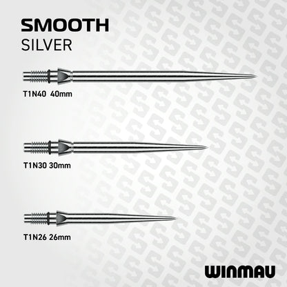 Winmau Switch Point Smooth Silver
