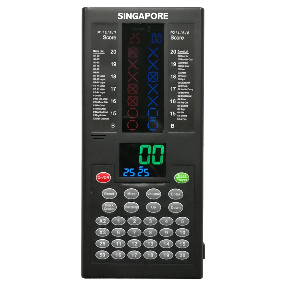 XQ Max Singapore Darts Counter
