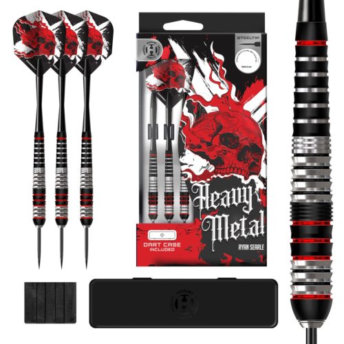Harrows Steel Dart Set Heavy Metal 22g